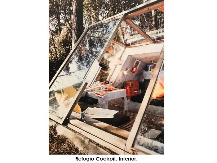 Norman Foster Futuros Comunes, refugio Cockpit. ESTUDIO B76