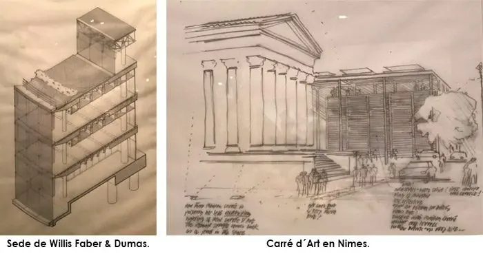 Norman Foster Futuros Comunes Sede de Wills faber & Dumas. Carre d´Art en Nimes ESTUDIO B76