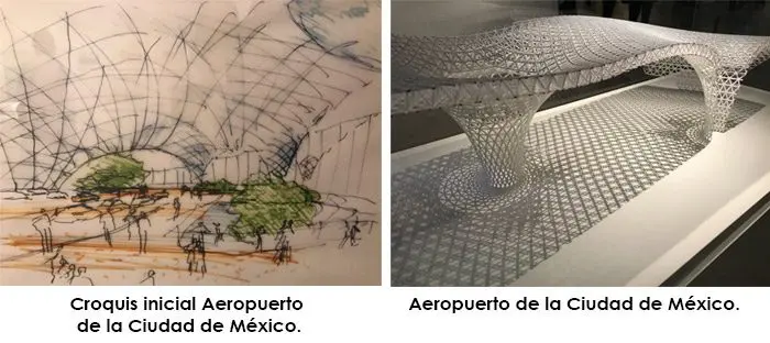 Norman Foster Futuros Comunes,aeropuerto Ciudad de México. ESTUDIO B76