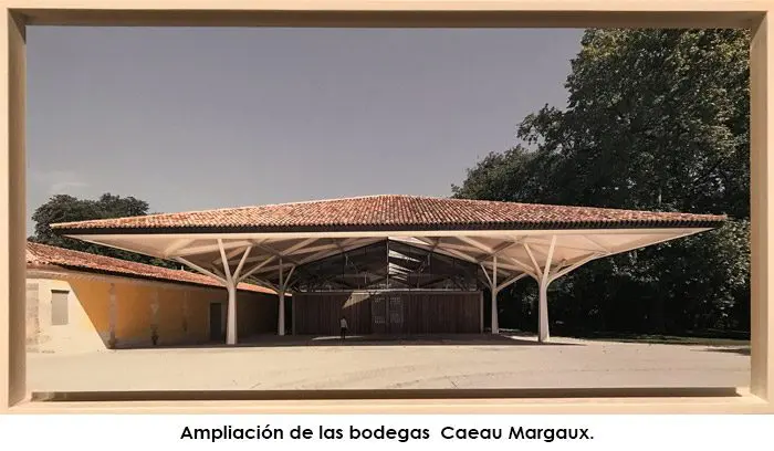 Norman Foster Futuros Comunes, ampliación de las bodegas Cateau Margaux. ESTUDIO B76
