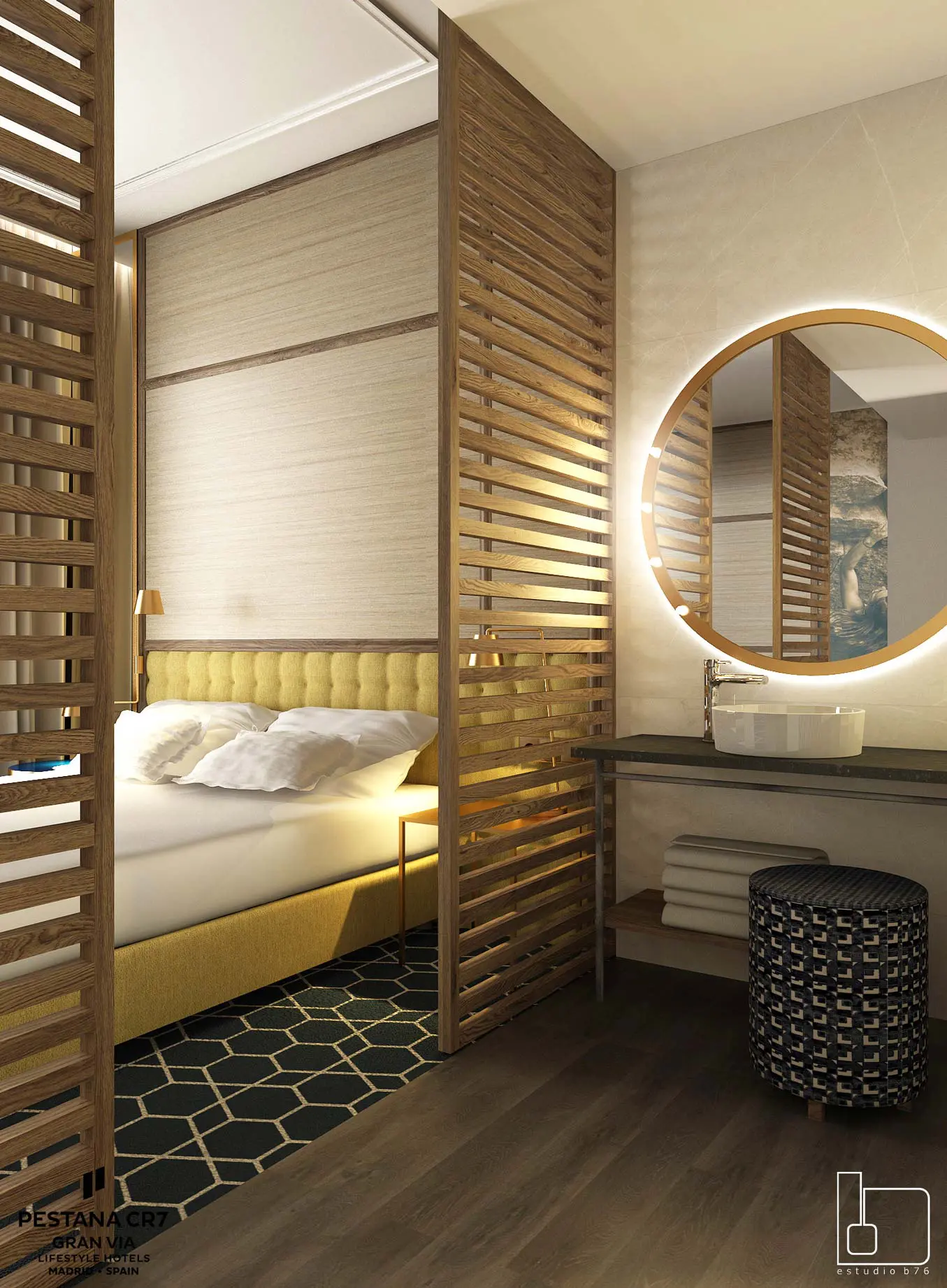 Pestana CR7, el futuro hotel de Cristiano Ronaldo en la Gran Vía. Estudio b76.