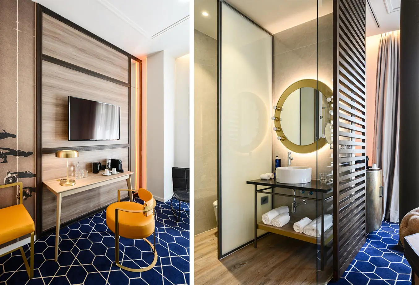 Estudio b76 Arquitectura Interior, Decoración y Equipamiento Hotel Pestana CR7 Gran Vía Madrid