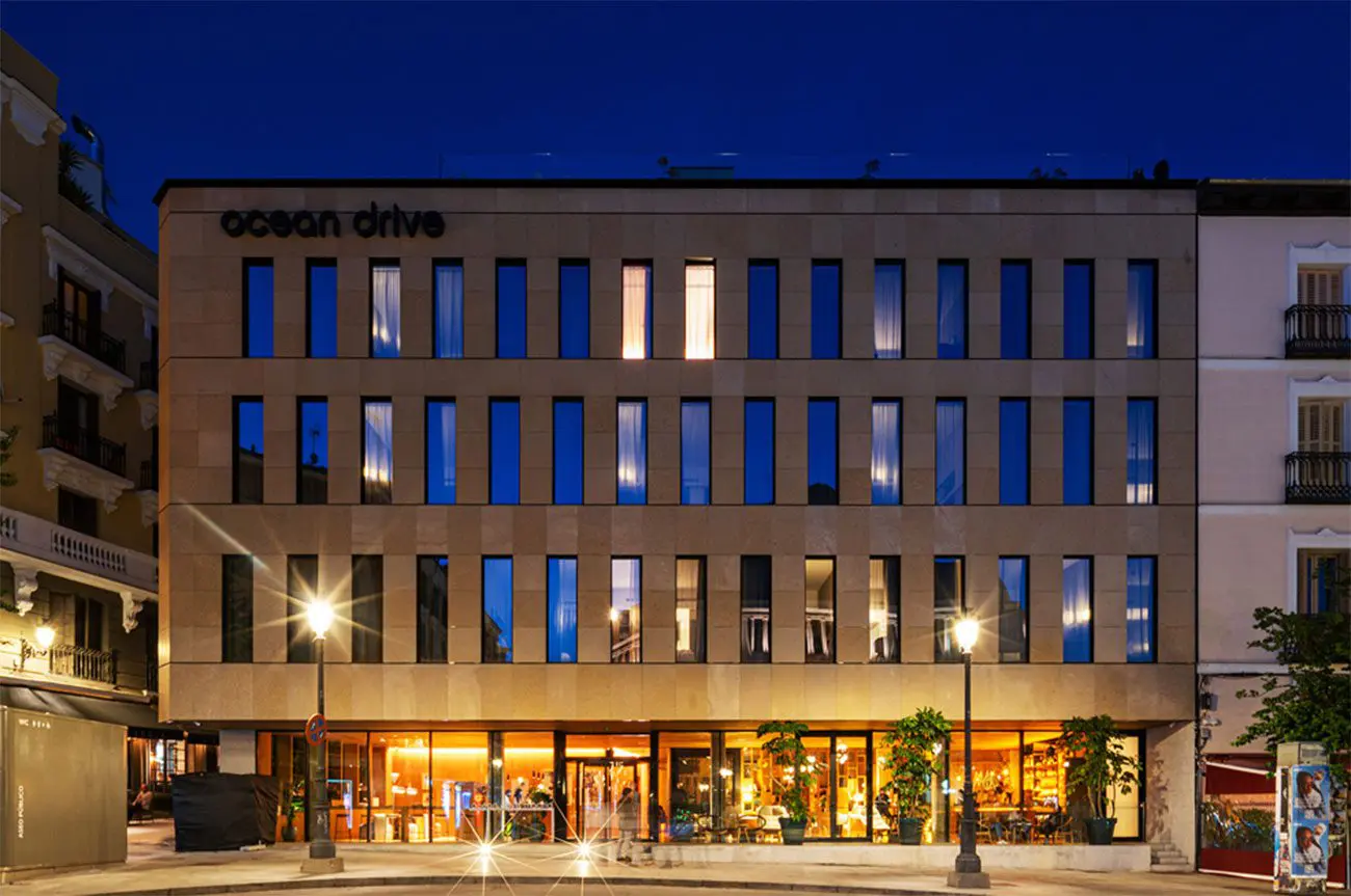 hotel ocean drive Madrid proyecto arquitectura Estudio b76