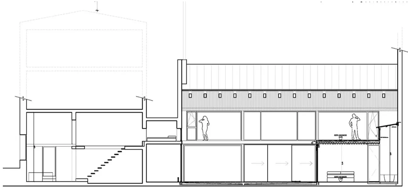 nave industrial. cambio de uso. vivienda loft. estudio b76