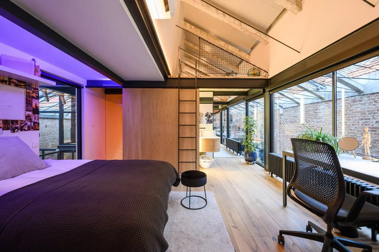 nave industrial. cambio de uso. vivienda loft. estudio b76