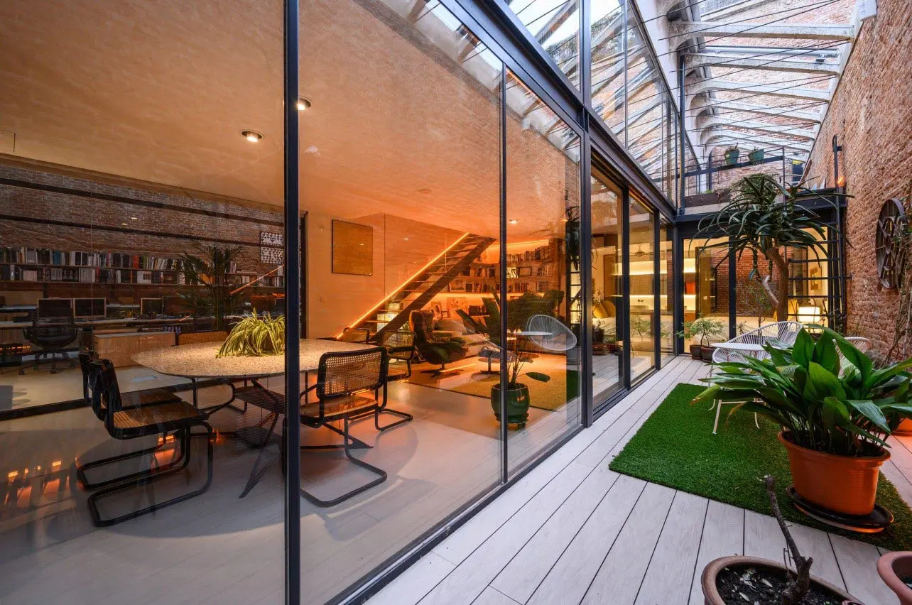 nave industrial. cambio de uso. vivienda loft. estudio b76