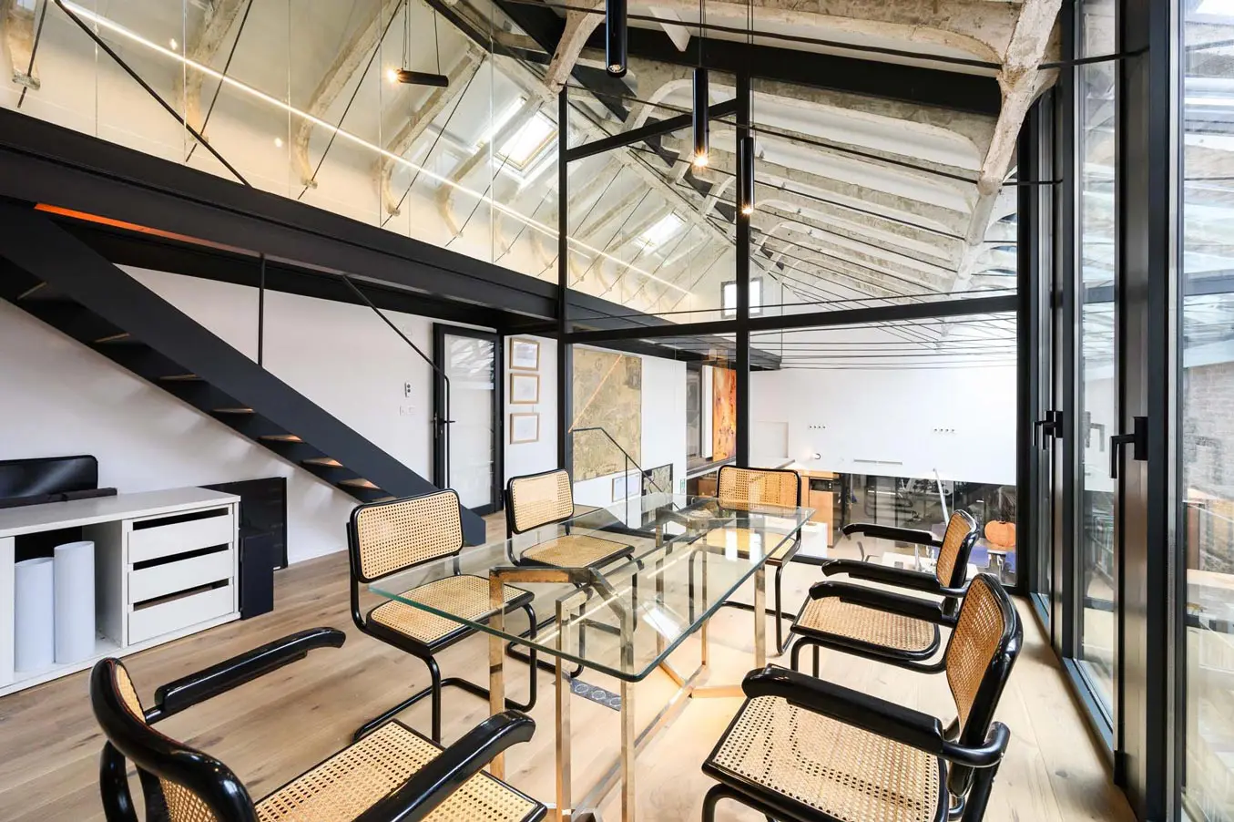 nave industrial. cambio de uso. vivienda loft. estudio b76