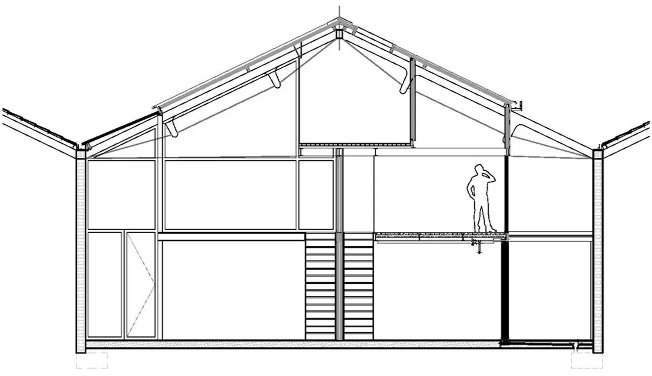 nave industrial. cambio de uso. vivienda loft. estudio b76