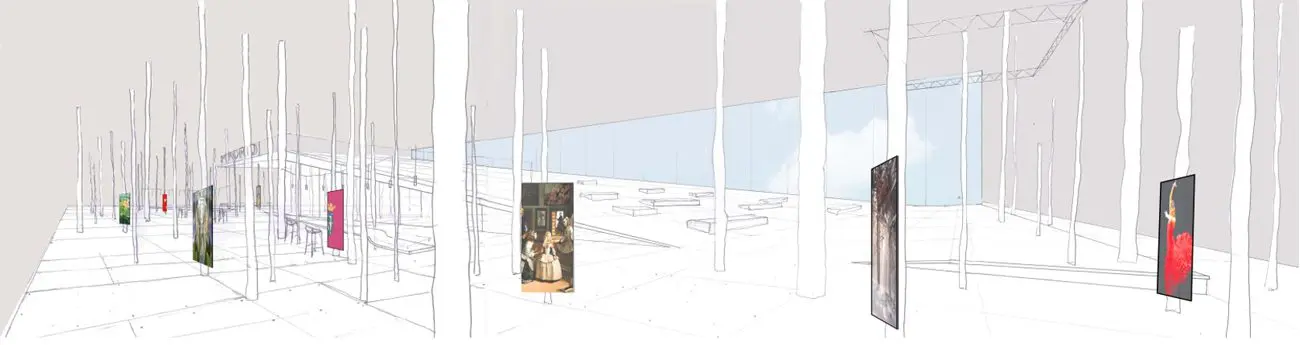 STAND FITUR 2023 AYUNTAMIENTO COMUNIDAD DE MADRID ESTUDIO B76