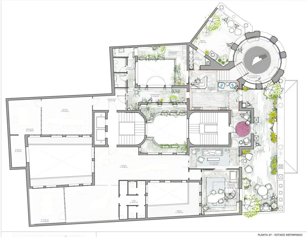 proyecto canalejas, showroom, estudio b76