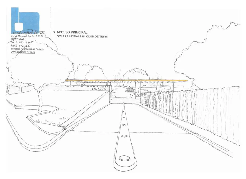 Club de tenis, Golf la Moraleja, madrid, estudio b76