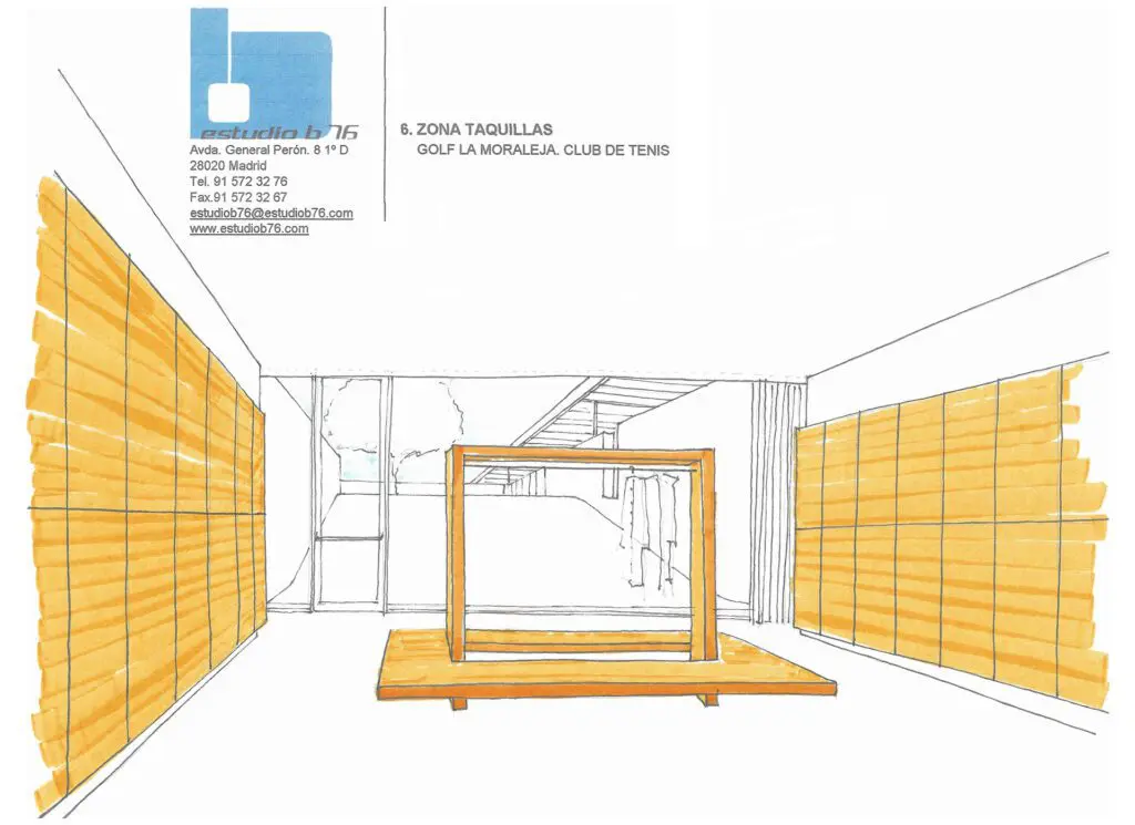 Club de tenis, Golf la Moraleja, madrid, estudio b76