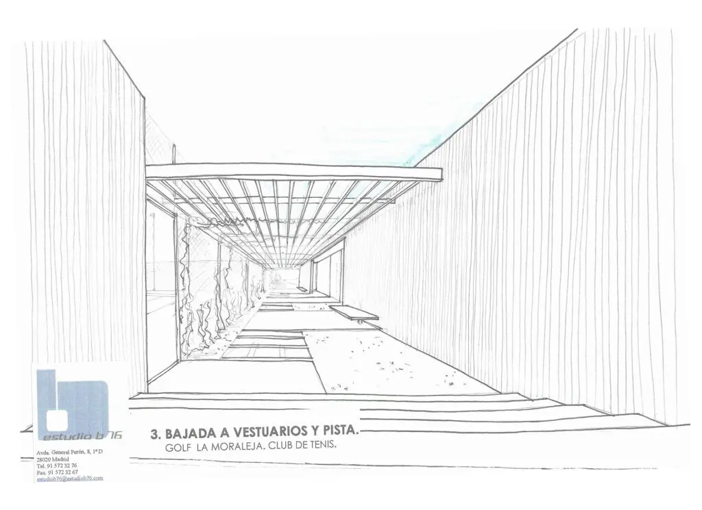 Club de tenis, Golf la Moraleja, madrid, estudio b76