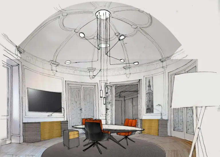 proyecto canalejas, showroom, estudio b76