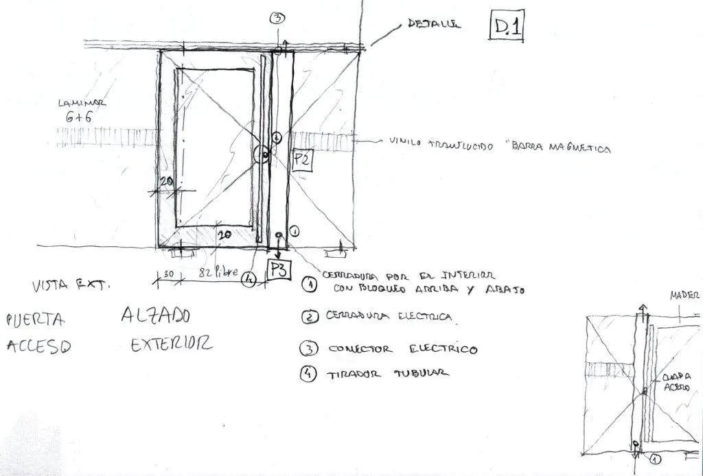 reforma portal, portal diseñado, edificios de alquiler de viviendas, FAME, Fundación alfonso martín escudero, estudio b76, Madrid