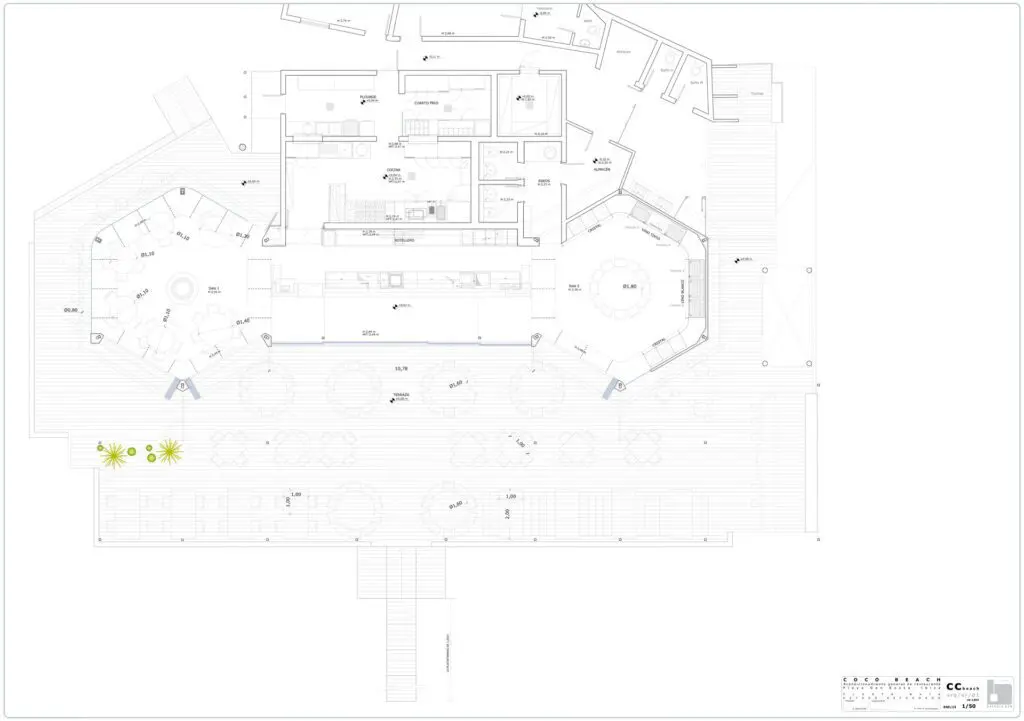 reforma, restaurante, coco beach, beach club, Ibiza, estudio b76