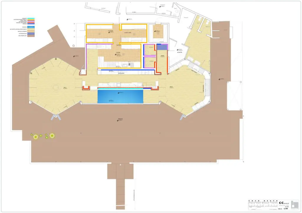 reforma, restaurante, coco beach, beach club, Ibiza, estudio b76