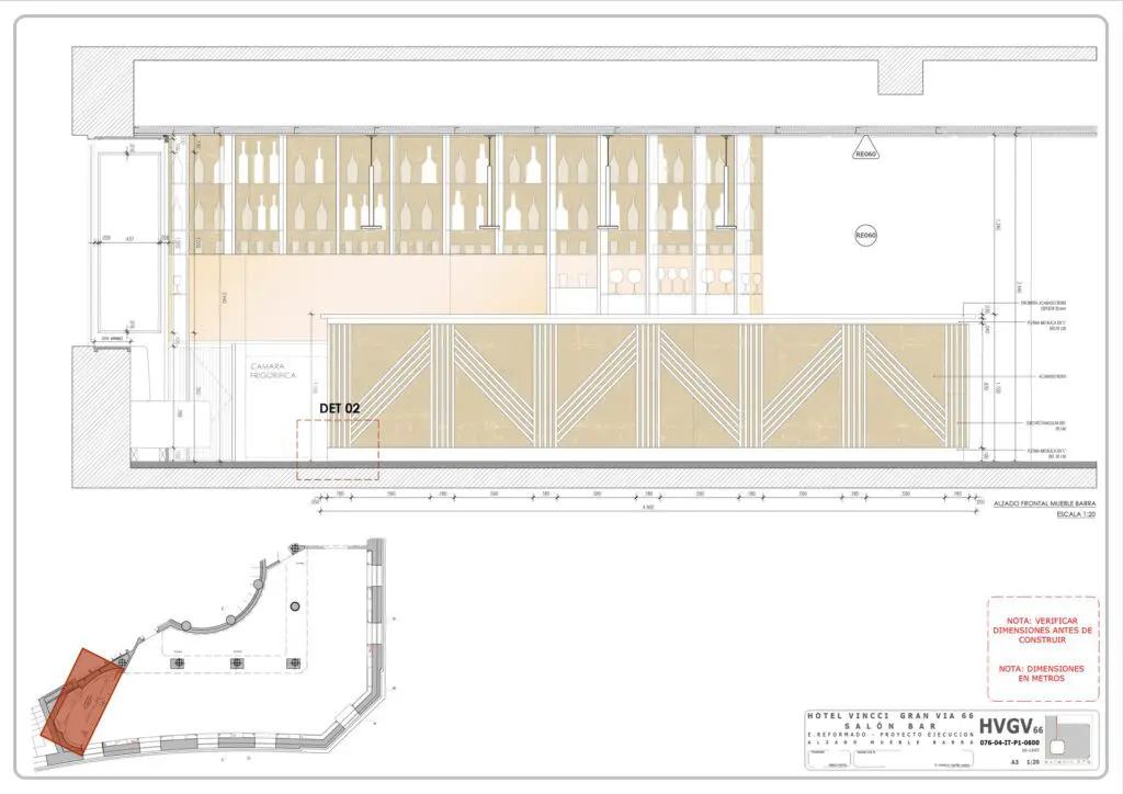 Gastrobar. Vincci Hoteles. Hotel Vincci Via 66. Gran Vía. Madrid. estudio b76