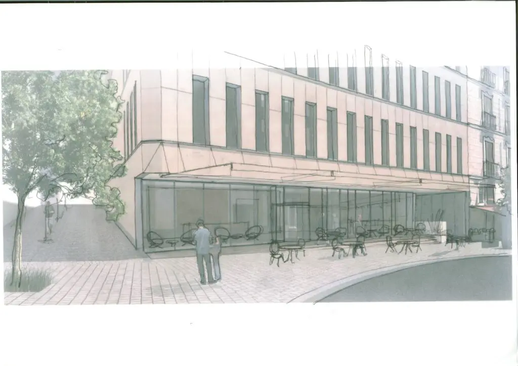 hotel ocean drive Madrid, proyecto arquitectura, Estudio b76