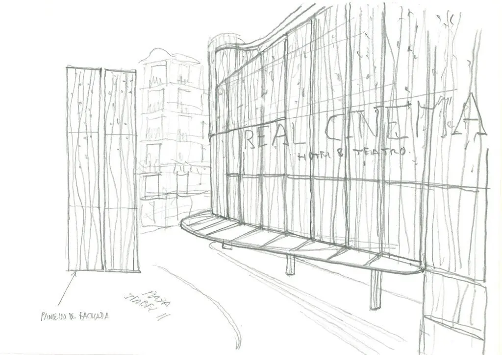 hotel ocean drive Madrid, proyecto arquitectura, Estudio b76