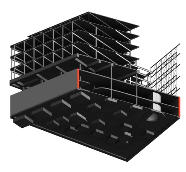 hotel ocean drive Madrid, proyecto arquitectura, Estudio b76
