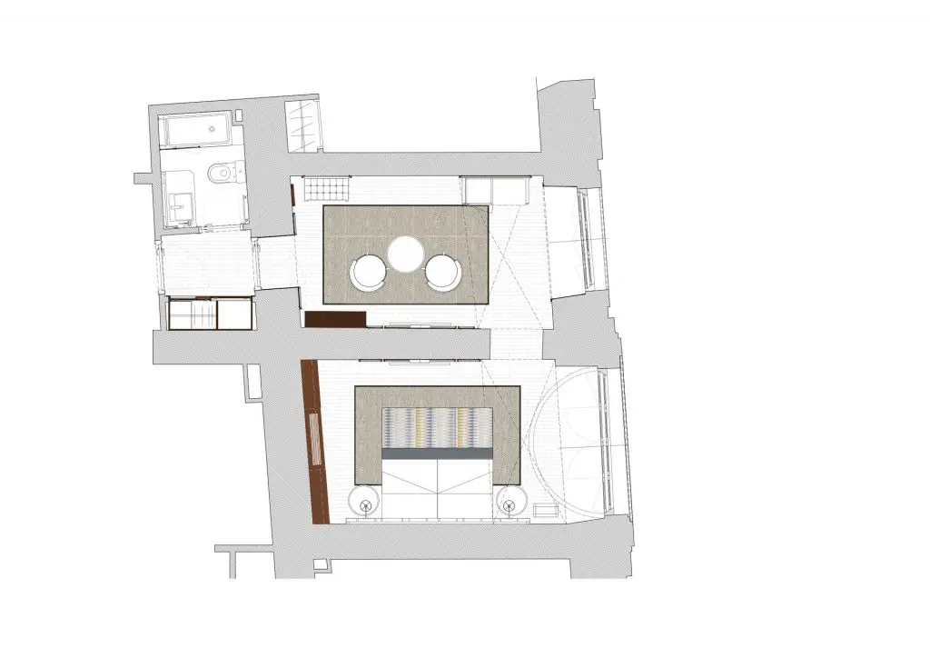 decoración hotelera, interiorismo hotelero, palacio de tepa, nhc palacio de tepa, hotel palacio de tepa, calle san sebastian, madrid estudio b76