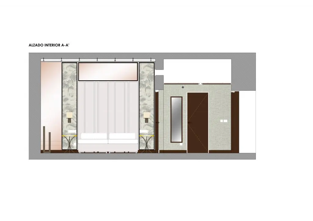 decoración hotelera, interiorismo hotelero, palacio de tepa, nhc palacio de tepa, hotel palacio de tepa, calle san sebastian, madrid estudio b76