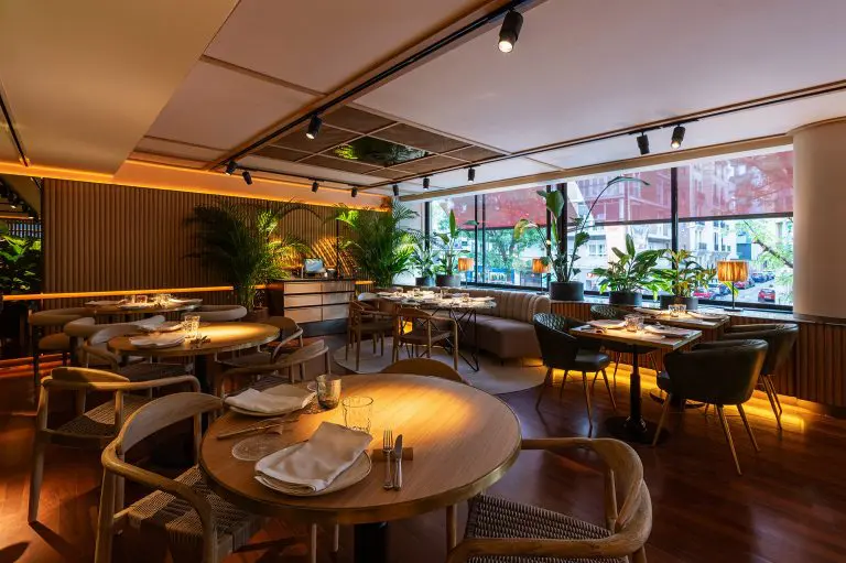 hoteles Vincci, calle goya, restaurante, Vincci soma, restaurante soma, Madrid, estudio b76