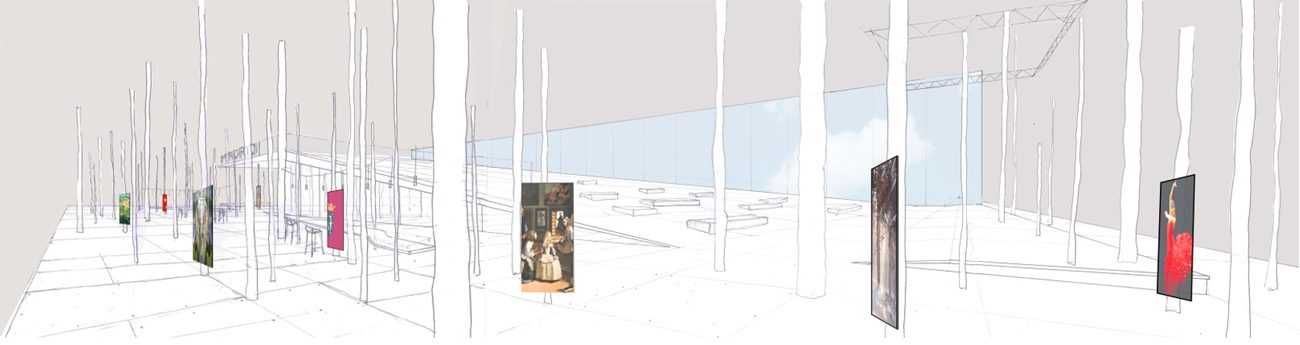 STAND FITUR 2023 AYUNTAMIENTO COMUNIDAD DE MADRID ESTUDIO B76